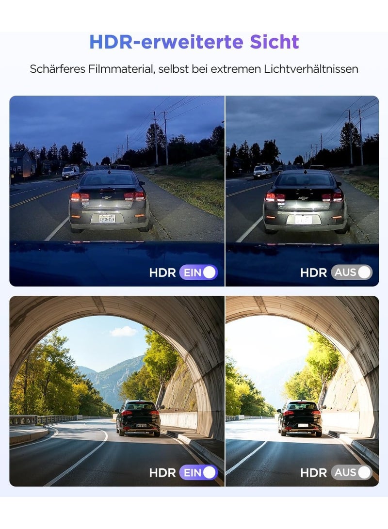 Viofo A119M Pro 4K Dash Camera for Car – Sony STARVIS Sensor, Night Vision, GPS, Wi-Fi, Car Dash Cam & Dashboard Cam - Image 4